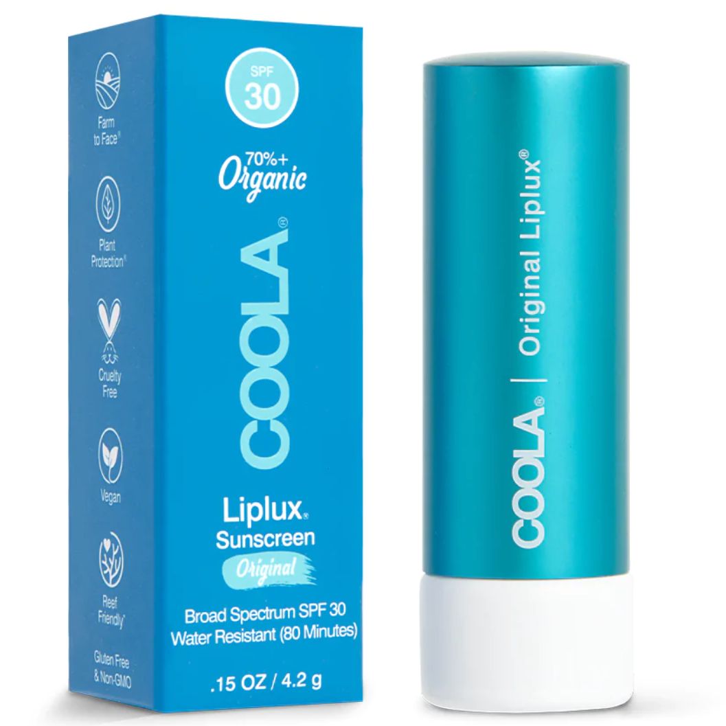 Coola Classic Liplux Organic Lip Balm Sunscreen SPF 30 Original